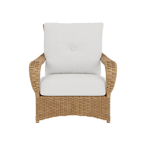 Lloyd Flanders Magnolia Lounge Chair, front view