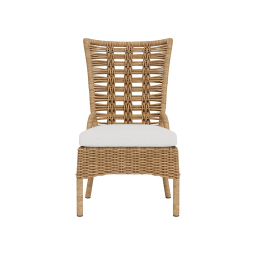 Lloyd Flanders Magnolia Armless Dining Chair, front view