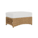 Lloyd Flanders Magnolia Ottoman, three-quarter view