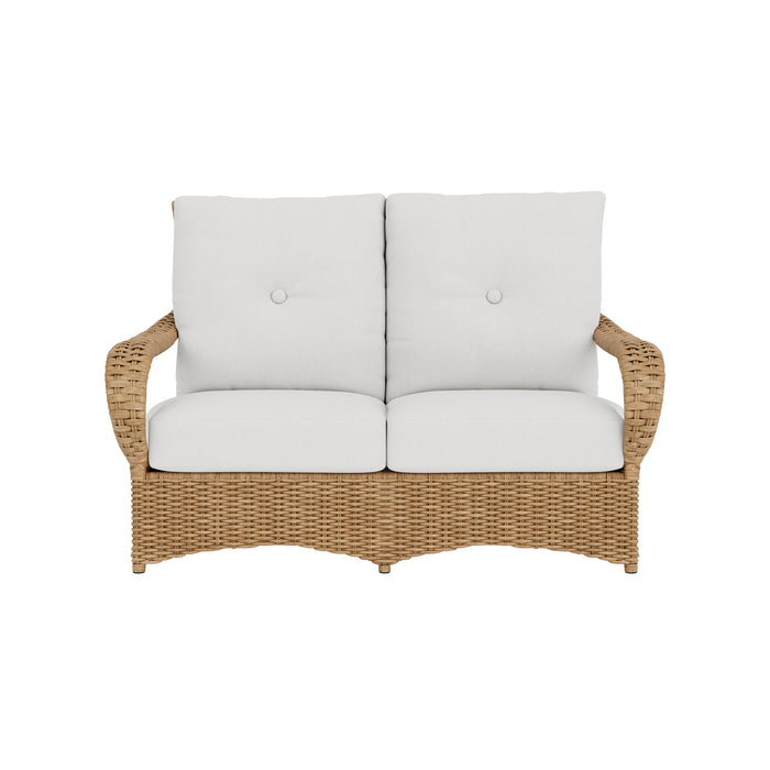 Lloyd Flanders Magnolia Loveseat, front view