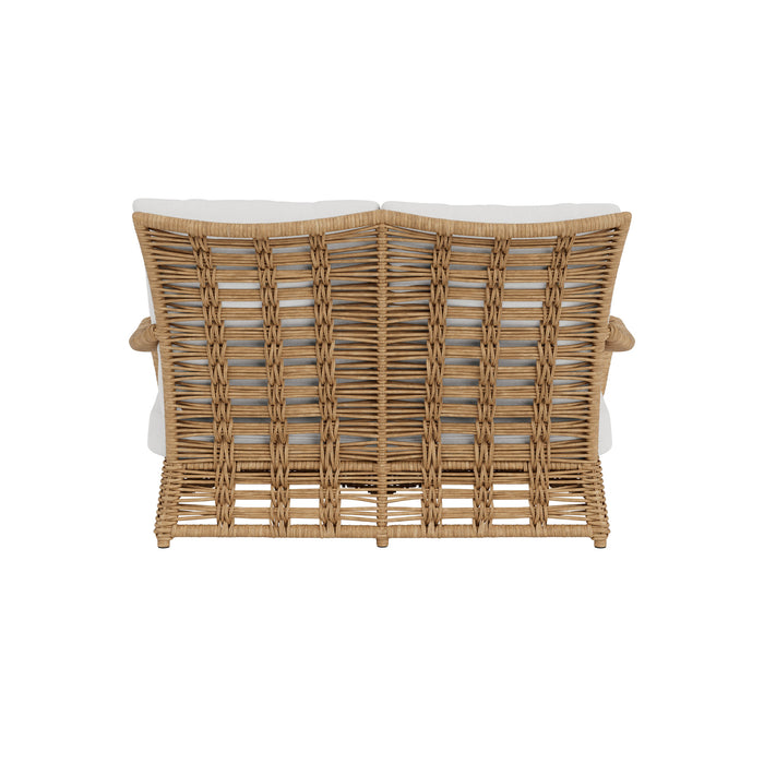 Lloyd Flanders Magnolia Loveseat, back view