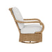 Lloyd Flanders Magnolia Swivel Glider Lounge Chair, side view