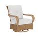 Lloyd Flanders Magnolia Swivel Glider Lounge Chair, three-quarter view