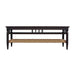 Lloyd Flanders Low Country 49" Rectangular Cocktail Table in Natural Finish