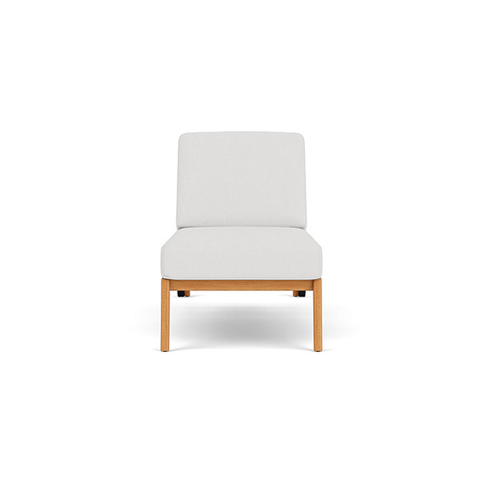 Lloyd Flanders Alpine Pool Chaise in Natural Teak Finish