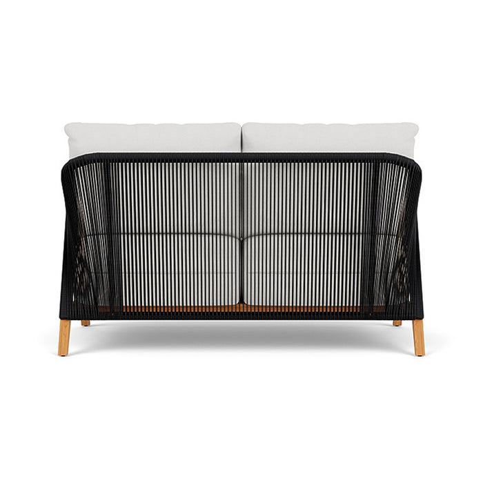 Lloyd Flanders Alpine Loveseat in Natural Teak Finish