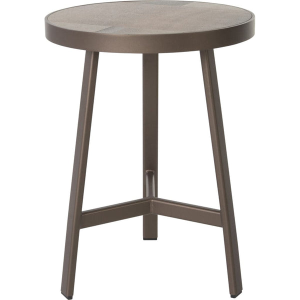 Marin 20" Marin Side Table With Porcelain Top