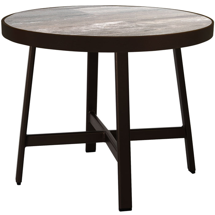 OW Lee Marin Side Table with 24" round top