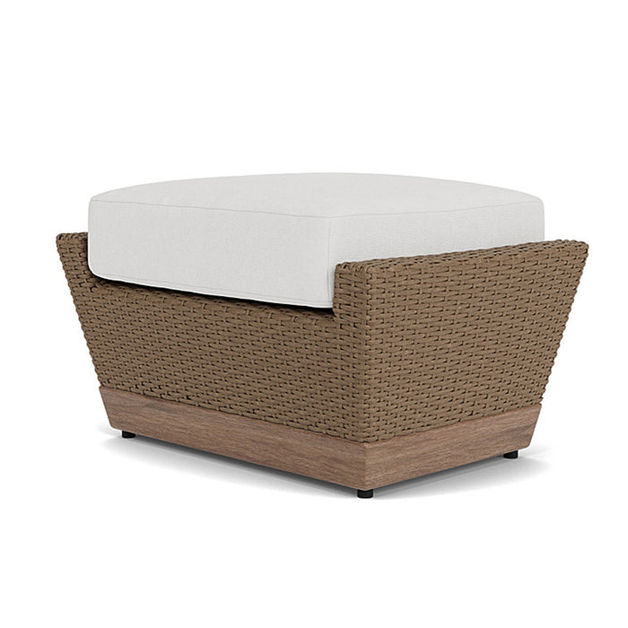Lloyd Flanders Charisma Ottoman in Brindle Finish