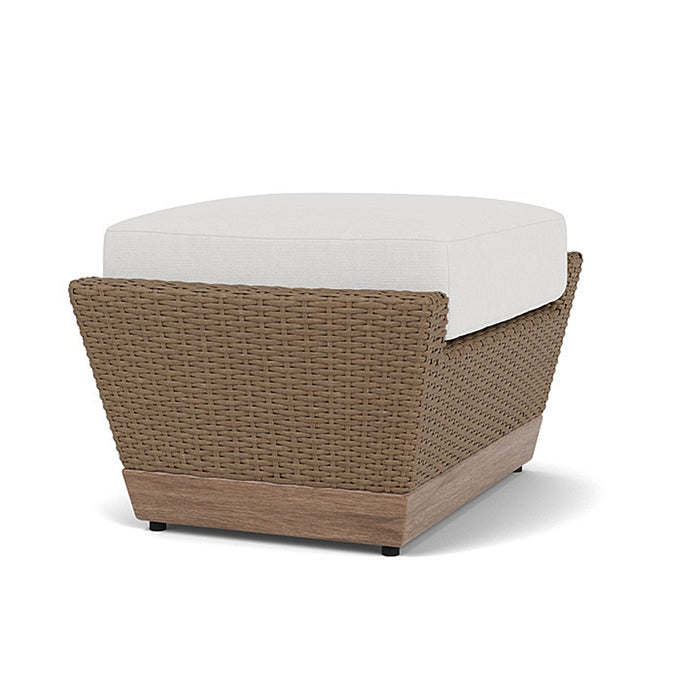 Lloyd Flanders Charisma Ottoman in Brindle Finish
