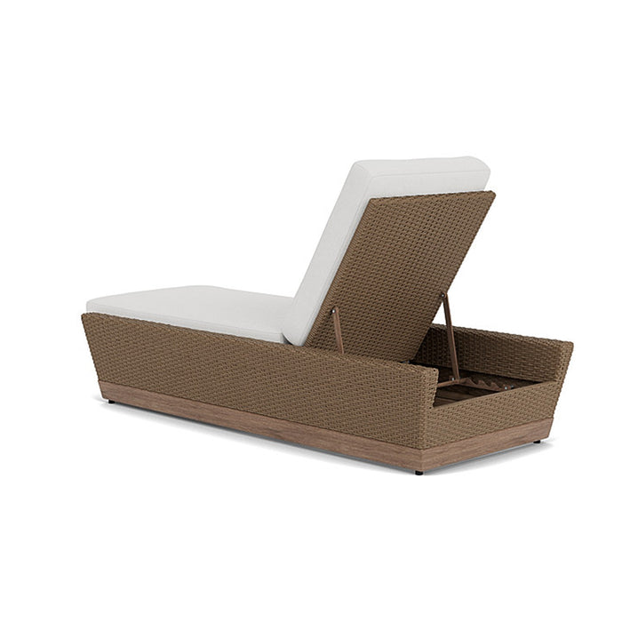 Lloyd Flanders Charisma Pool Chaise in Brindle Finish