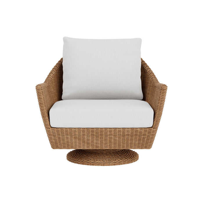 Lloyd Flanders Tobago Swivel Rocker Lounge Chair, front view