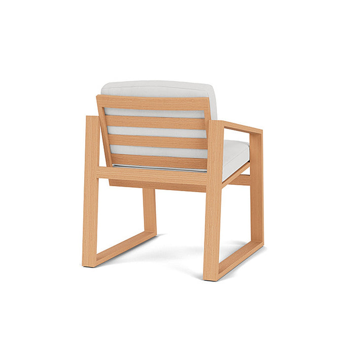 Lloyd Flanders Pursuit Dining Armchair in Toffee Cream Finish