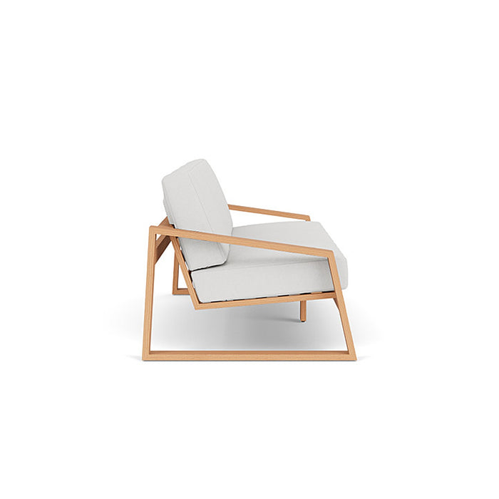 Lloyd Flanders Pursuit Sofa in Toffee Cream Finish