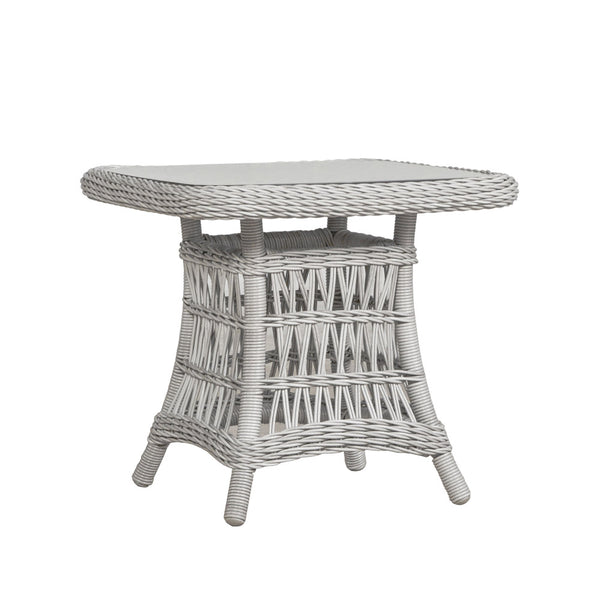 Mackinac 25" Square End Table in Putty Finish
