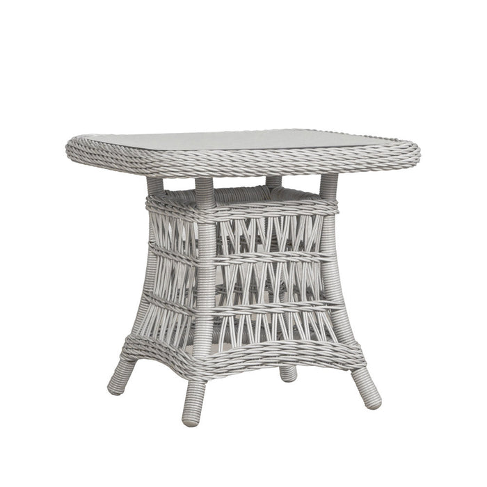 Mackinac 25" Square End Table in Putty Finish