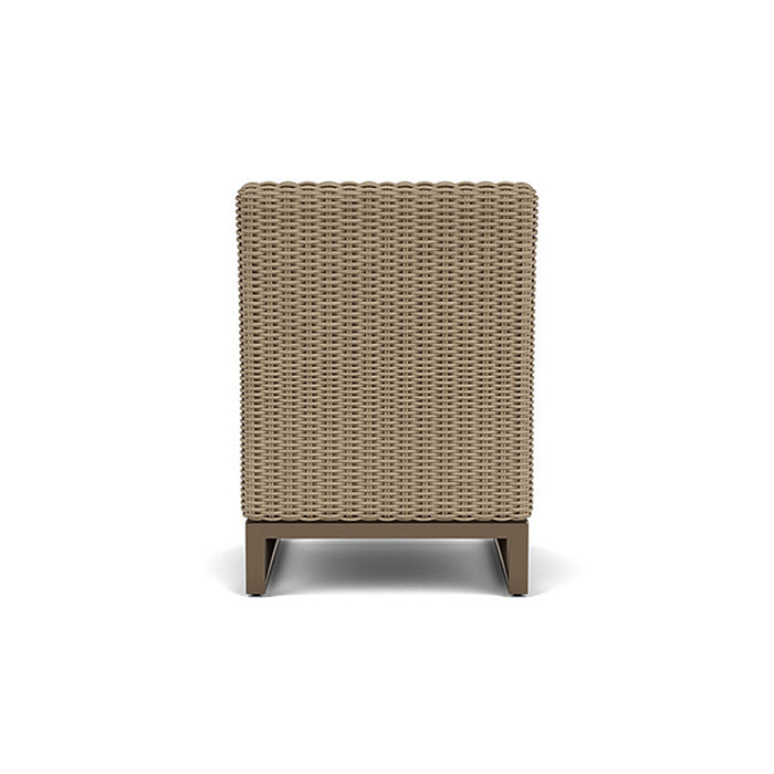 Lloyd Flanders Milan Dining Armchair in Brushwood Finish