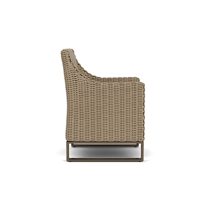 Lloyd Flanders Milan Dining Armchair in Brushwood Finish
