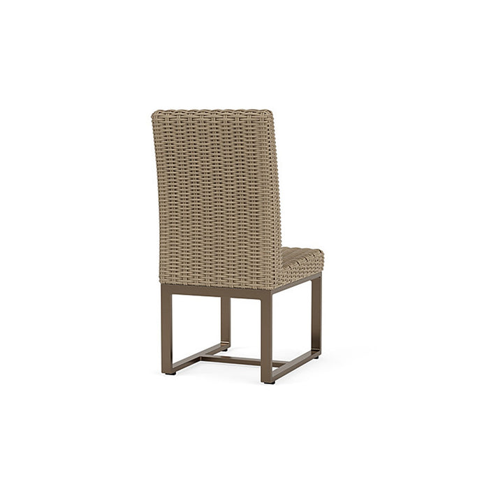 Lloyd Flanders Milan Armless Dining Chair in Brushwood Finish