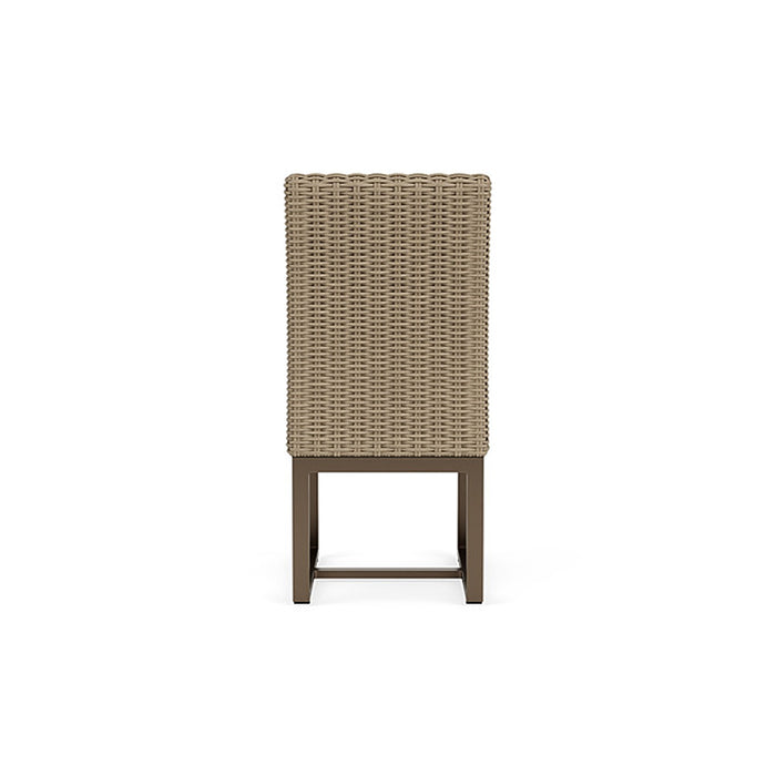 Lloyd Flanders Milan Armless Dining Chair in Brushwood Finish
