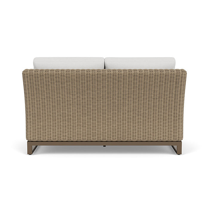 Lloyd Flanders Milan Loveseat in Brushwood Finish