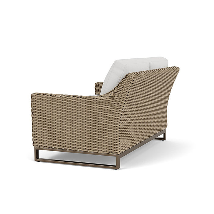 Lloyd Flanders Milan Loveseat in Brushwood Finish