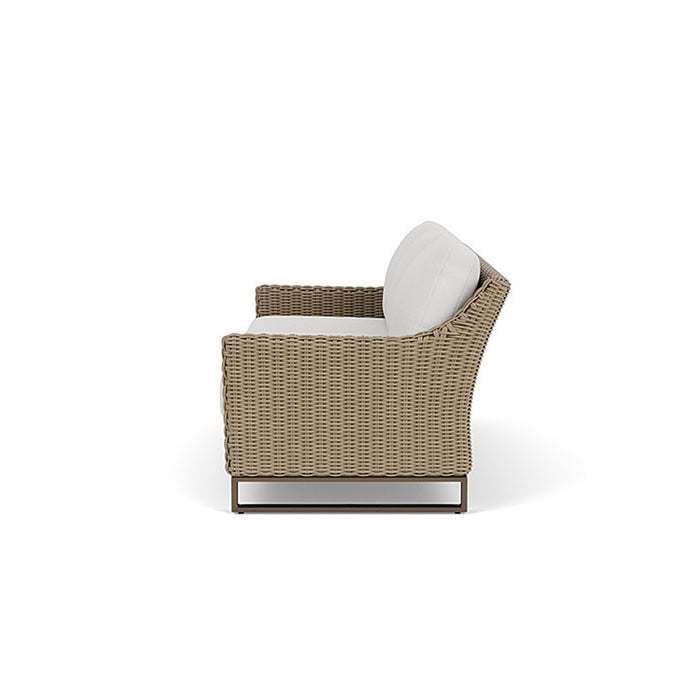 Lloyd Flanders Milan Sofa in Brushwood Finish