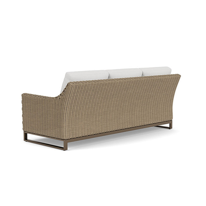 Lloyd Flanders Milan Sofa in Brushwood Finish