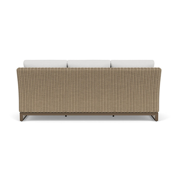 Lloyd Flanders Milan Sofa in Brushwood Finish