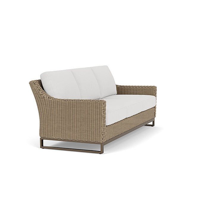 Lloyd Flanders Milan Sofa in Brushwood Finish
