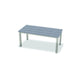 Rustic Polymer Top Table 21" x 42" Coffee Table