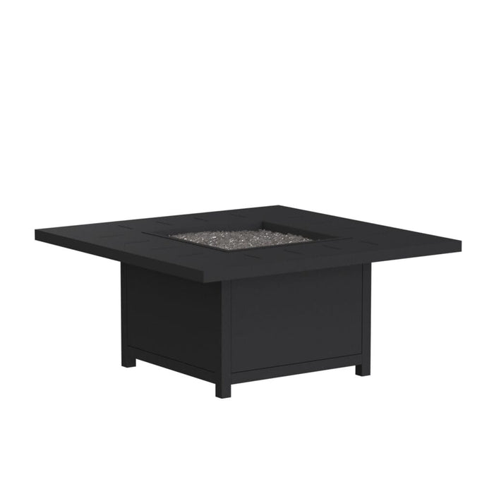OW Lee Casual Fireside Haven 42" Square Occasional Height Fire Pit