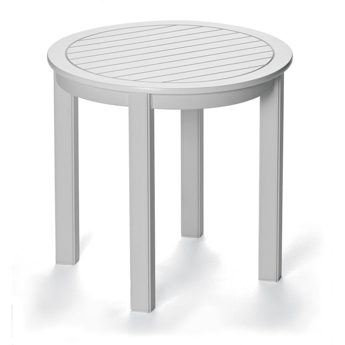 Telescope Casual Slat 21" Round Deluxe End Table