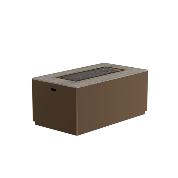 OW Lee Casual Fireside 25" x 45" Occasional Heights Moda Fire Pit