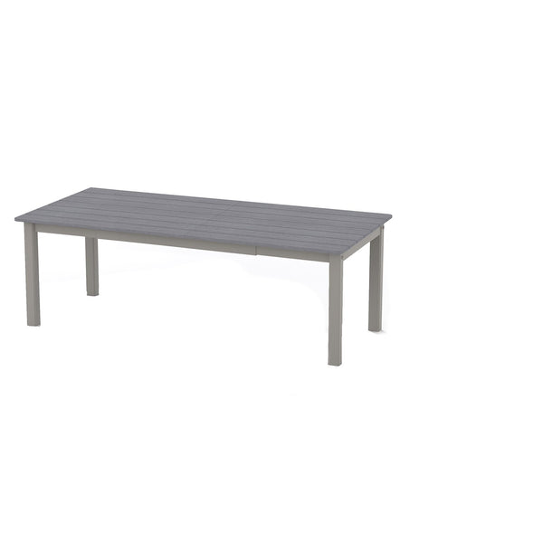 Telescope Casual Rustic Polymer Dining Height Extension Table With 42" x 120" Rectangular Top Table