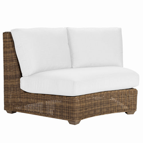 Lane Venture Oasis Curved Armless Loveseat
