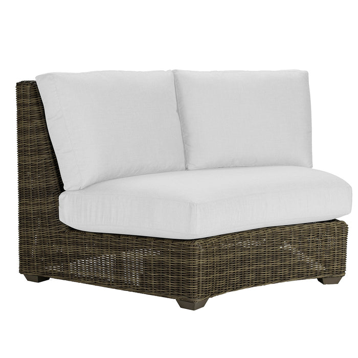 Lane Venture Oasis Curved Armless Loveseat
