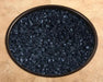 OW Lee Black Crushed fire media in a fire pit burner
