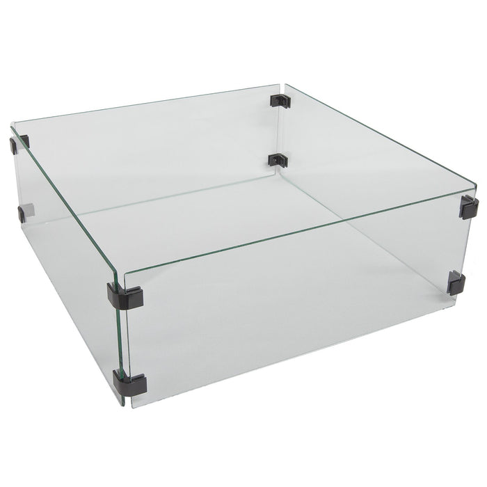 OW Lee Casual Fireside Square Glass Guard