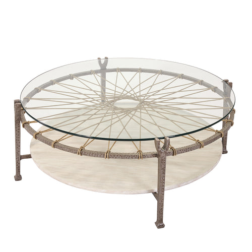 Lane Venture Hemingway Round Cocktail Table