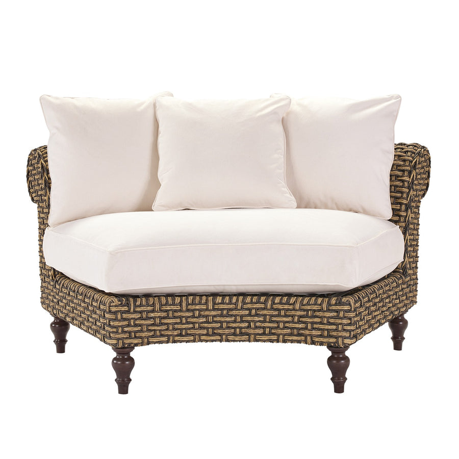 Hemingway Chesterfield Crescent Wedge Chair