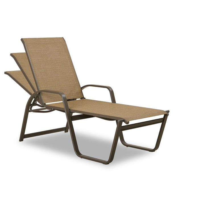 Telescope Casual Aruba Sling Four Position High Bed Lay-flat Stacking Chaise