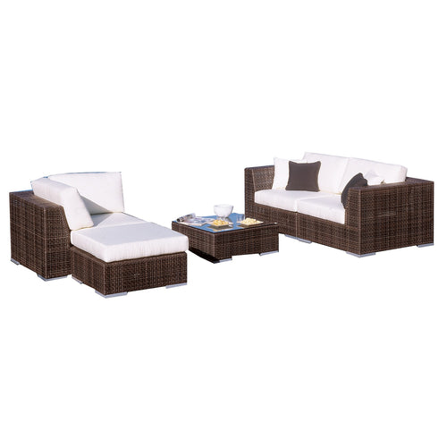 Pelican Reef Atlantis 5-Piece Modular Sectional Set