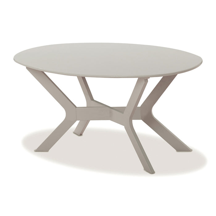 Telescope Casual Slat 24" x 42" Oval Coffee Table