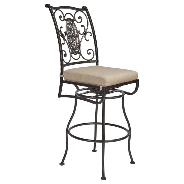 San Cristobal Armless Swivel Bar Stool