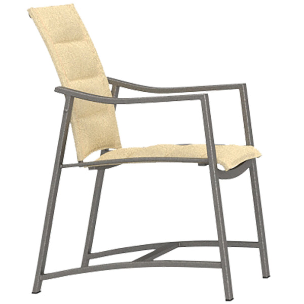 Avana Padded Sling Dining Arm Chair