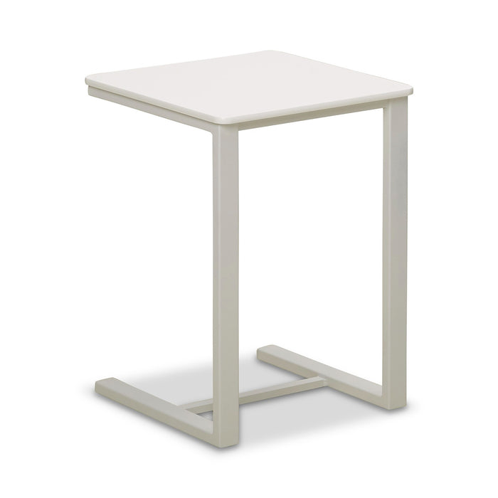 Telescope Casual Slat 17.5" Square Side Table
