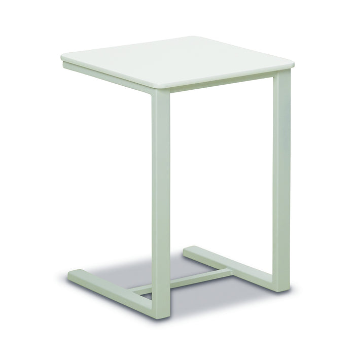 Telescope Casual Slat 17.5" Square Side Table