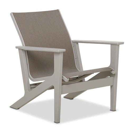 Telescope Casual Wexler MGP Sling Chat Height Arm Chair w/ Polymer Arms
