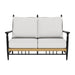 Lloyd Flanders Low Country Loveseat in Natural Finish